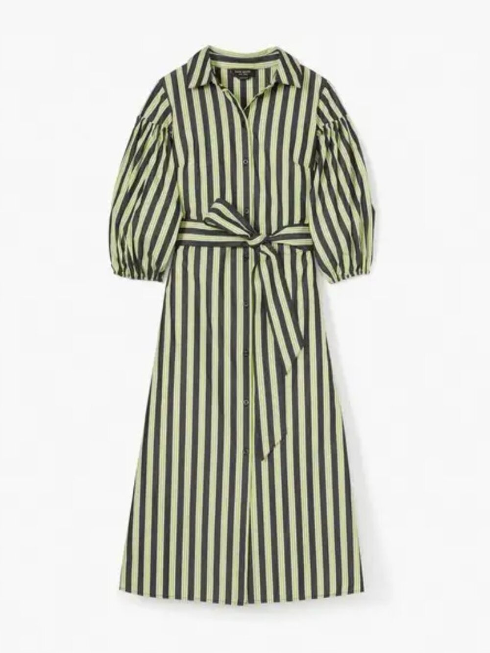Kate Spade Spring Stripe Midi Shirtdress